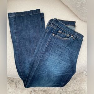 Gap - Long and lean Dark Indigo Flare Jeans - Size 4/27R